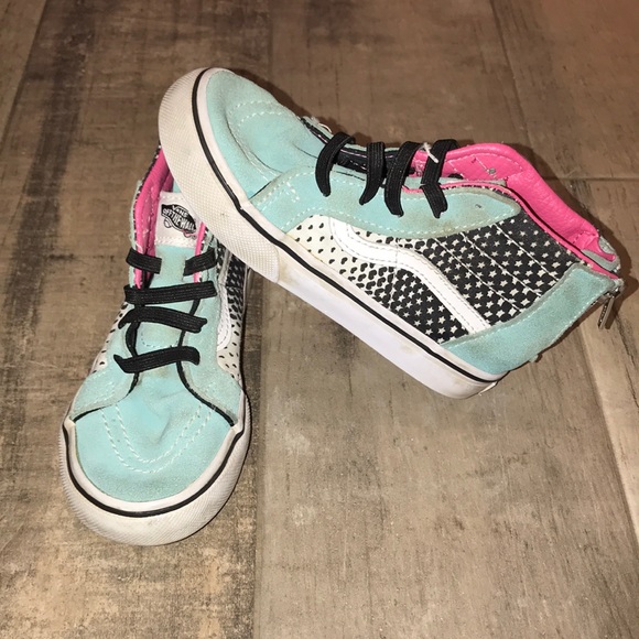 girls vans size 10